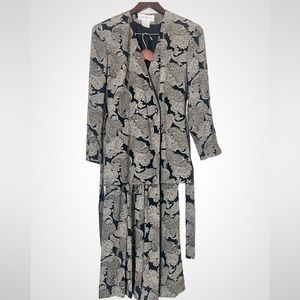 Jones New York Paisley 2  Piece  Set Skirt/Jacket  Sz 12